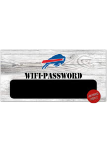 Buffalo Bills Wifi Password 6x12 Sign