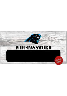 Carolina Panthers Wifi Password 6x12 Sign