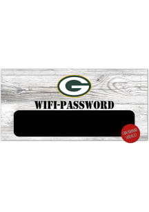 Green Bay Packers Wifi Password 6x12 Sign