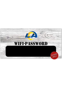 Los Angeles Rams Wifi Password 6x12 Sign