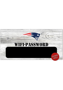 New England Patriots Wifi Password 6x12 Sign