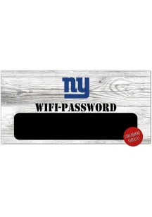 New York Giants Wifi Password 6x12 Sign