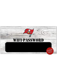 Tampa Bay Buccaneers Wifi Password 6x12 Sign