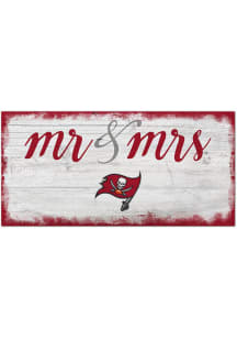 Tampa Bay Buccaneers Script Mr and Mrs Sign