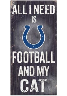 Indianapolis Colts Football and My Cat Sign