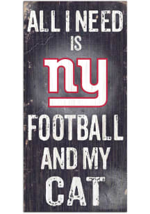 New York Giants Football and My Cat Sign