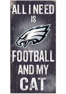 Philadelphia Eagles Football and My Cat Sign
