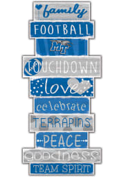 Middle Tennessee Blue Raiders Celebrations Stack 24 Inch Sign