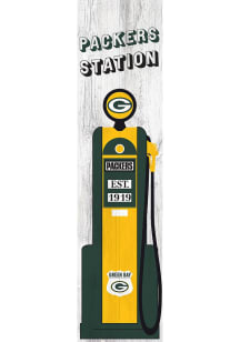 Green Bay Packers Retro Pump Leaner Sign