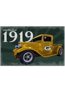 Green Bay Packers Established Truck Sign