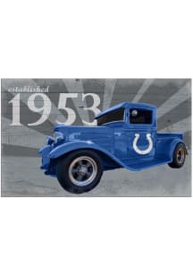 Indianapolis Colts Established Truck Sign
