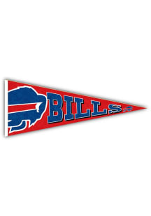 Buffalo Bills Wood Pennant Sign
