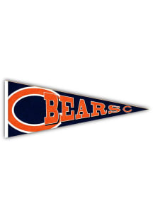 Chicago Bears Wood Pennant Sign