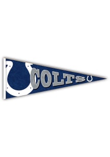Indianapolis Colts Wood Pennant Sign