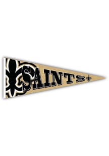 New Orleans Saints Wood Pennant Sign