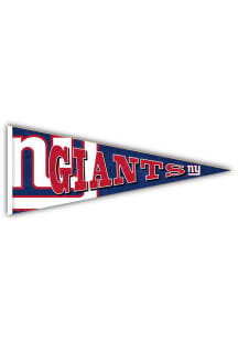 New York Giants Wood Pennant Sign