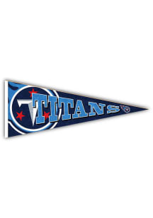 Tennessee Titans Wood Pennant Sign