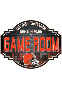 Cleveland Browns 24in Game Room Tavern Sign