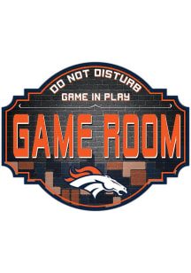 Denver Broncos 24in Game Room Tavern Sign