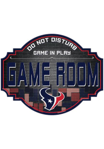 Houston Texans 24in Game Room Tavern Sign