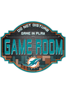 Miami Dolphins 24in Game Room Tavern Sign