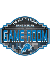 Detroit Lions 12in Game Room Tavern Sign