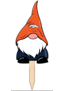 Denver Broncos Gnome Stake Yard Sign