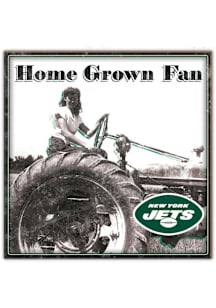 New York Jets Aluminum Can 10x10 Sign - Green