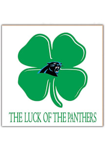 Carolina Panthers Luck of the Team Sign - Blue