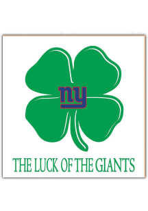 New York Giants Luck of the Team Sign