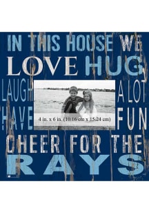 Tampa Bay Rays In This House 10x10 Picture Frame