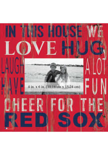 Boston Red Sox In This House 10x10 Picture Frame