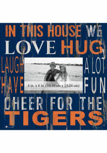 Detroit Tigers In This House 10x10 Picture Frame