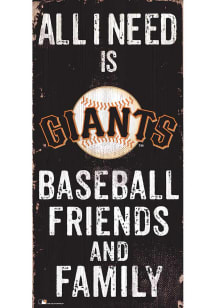 San Francisco Giants Football Friends and Family Sign
