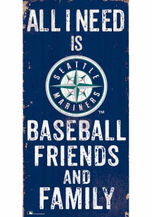 Seattle Mariners Football Friends and Family Sign