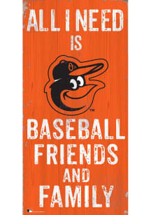 Baltimore Orioles Football Friends and Family Sign