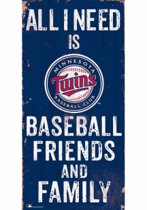 Minnesota Twins Football Friends and Family Sign