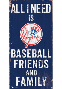 New York Yankees Football Friends and Family Sign