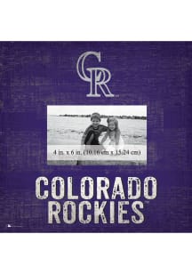 Colorado Rockies Team 10x10 Picture Frame