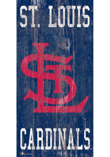 St Louis Cardinals Heritage Logo 6x12 Sign