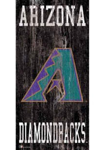 Arizona Diamondbacks Heritage Logo 6x12 Sign