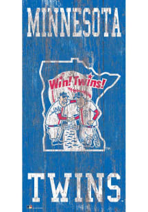 Minnesota Twins Heritage Logo 6x12 Sign