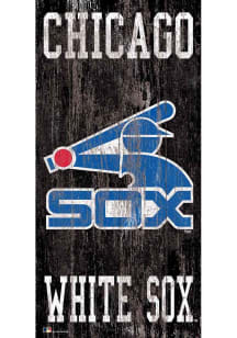 Chicago White Sox Heritage Logo 6x12 Sign