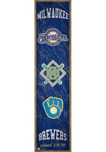 Milwaukee Brewers Heritage Banner 6x24 Sign