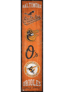 Baltimore Orioles Heritage Banner 6x24 Sign