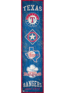 Texas Rangers Heritage Banner 6x24 Sign
