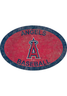 Los Angeles Angels 46 Inch Oval Team Sign