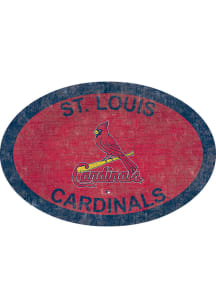 St Louis Cardinals 46 Inch Oval Team Sign