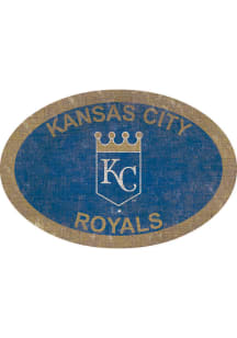 Kansas City Royals 46 Inch Oval Team Sign