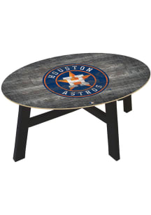 Houston Astros Distressed Wood Navy Blue Coffee Table